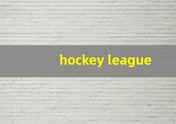 hockey league